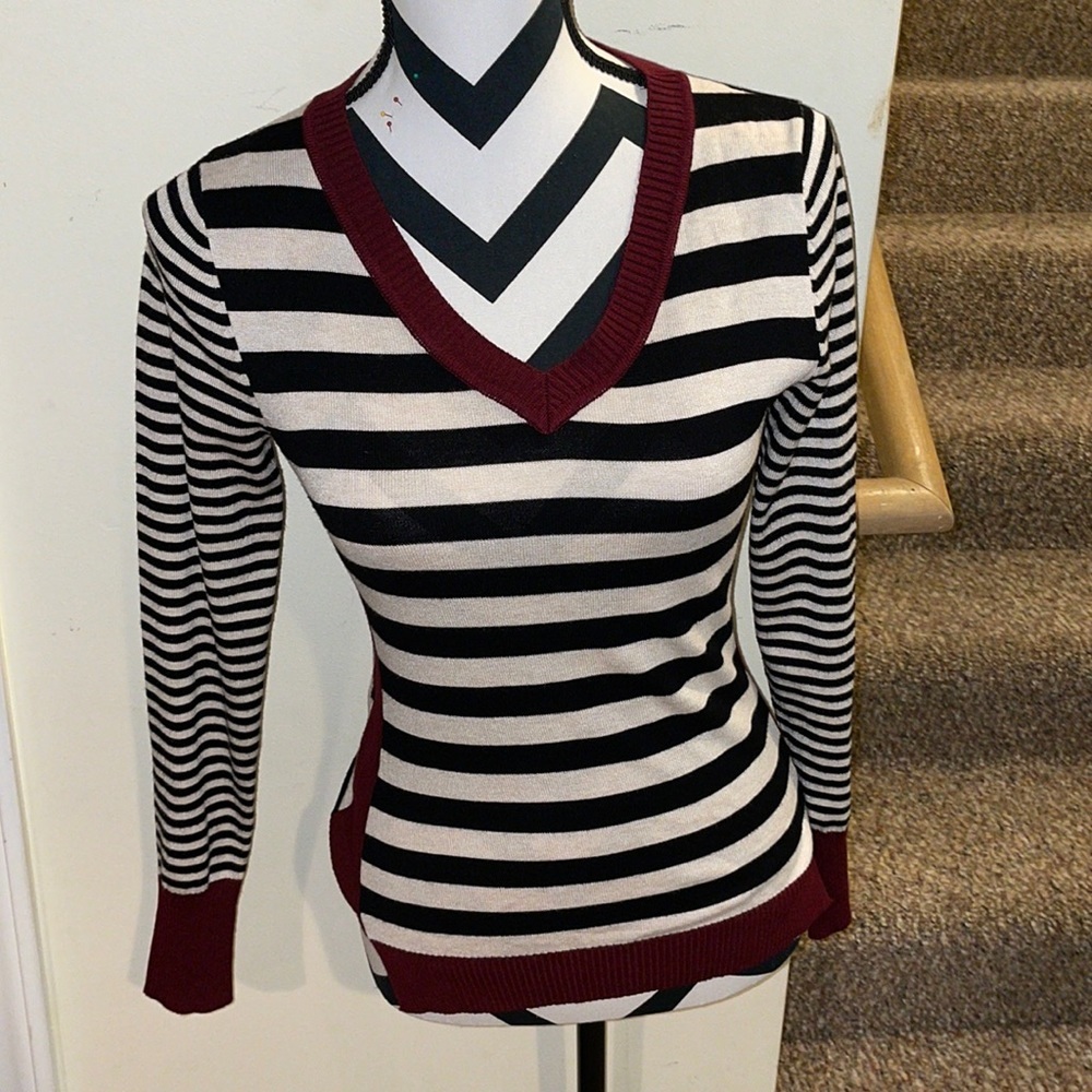 Womens Pink Rose Sweater